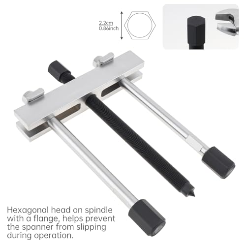 ChgImposs Heavy Duty Bearing Puller Set – 1/2–4-5/8in Gear Pinion & Bearing Separator with 10 Ton Push Puller for Wheel Hub, Bearings, Gears, Pulleys, Steering Wheels, Chrome Vanadium Steel
