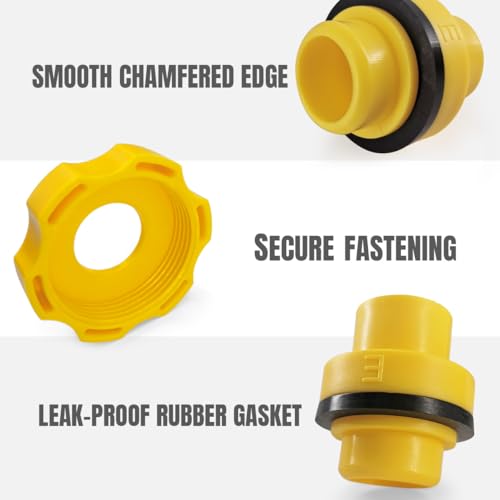 Thorstone No-Spill Coolant Funnel Kit, 16-Piece Universal Spill-Free Radiator Coolant Filling Funnel with Adapters
