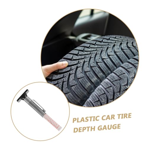 Accurate Car Tire Depth Gauge Tread Depth Checker Versatile Tire Measuring Tool