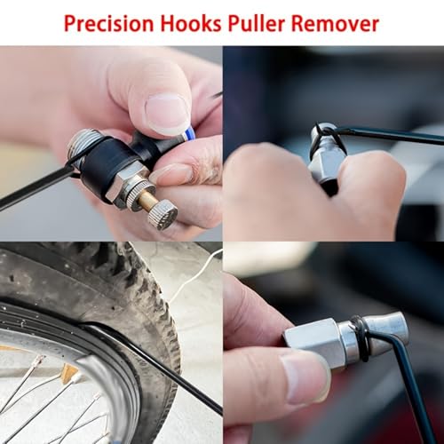 Precision Pick & Hook Set, Car Auto Oil Seal O-Ring Seal Gasket Pick Mini Precision Hooks Professional Puller Remover Mechanic Tool-10PCS