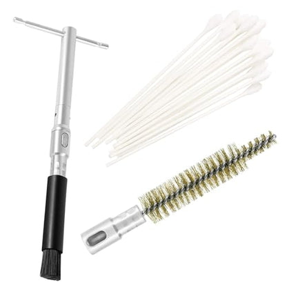 Injector Bore Cleaning Brush & Swab Kit EN-47909 for 6.6L Duramax Diesel Engines Cylinder Sleeve/Injector Sleeve Cleaning Brush Kit
