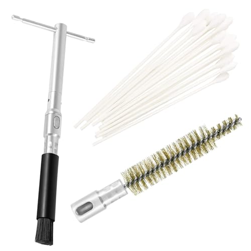 Injector Bore Cleaning Brush & Swab Kit EN-47909 for 6.6L Duramax Diesel Engines Cylinder Sleeve/Injector Sleeve Cleaning Brush Kit