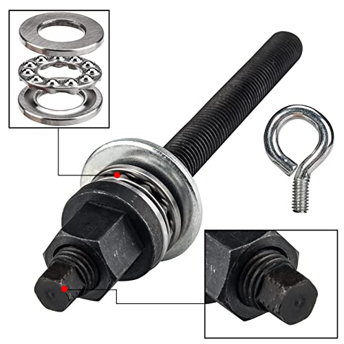 3mirrors Harmonic Balancer Installer Crank Compatible with GM 1997-Up LS Engines, Crankshaft Installation Crank Pulley Installer w/Thrust Bearing w/Lifting Hook