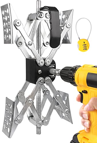 X-Shaped RV Stabilizer Wheel Chock (Allow Drill Adjust) Dual Axel RV Travel Trailer Camper Tire While Camping -1 Pack - size: 1 Pack