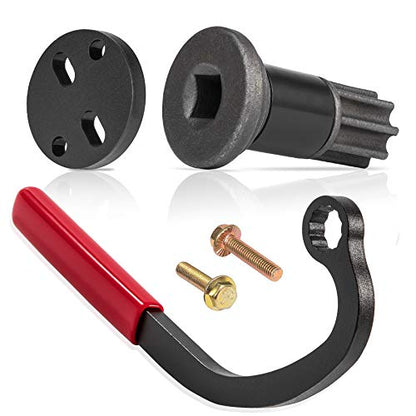 Injection Pump Gear Puller Idle Lock Nut Wrench Cummins Engine Barring Tool | Compatible with Dodge Ram Cummins Diesel Engines Bosch VE P7100 VP44 4BT 6BT IP 1989-2002
