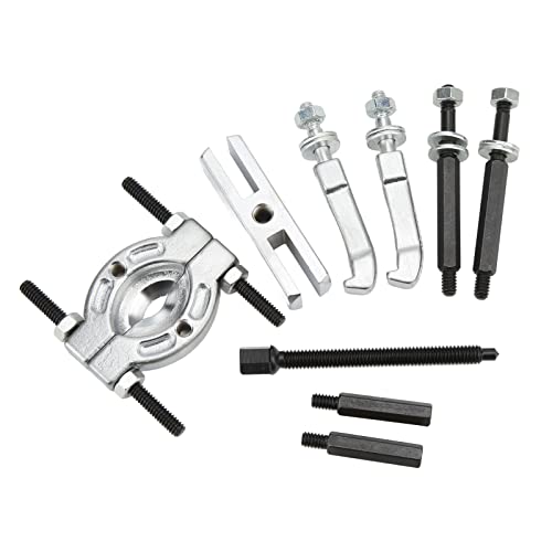 Bearing Puller Kit, Bearing Separator, Bearing Puller Set, 9pcs Bearing Separator Puller Set Portable Bearing Removal Tool Kit Metal Bearing Splitter