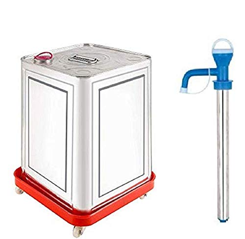 Oil Pump Plastic Oil Pump Kitchen Oil Pump Manual Hand Oil Pump Unique Design Oil Pump (Multicolour)
