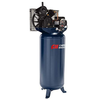 Campbell Hausfeld 60 Gallon Vertical Air Compressor, 230V, 3.7 HP, 175 PSI - size: 60 Gallon