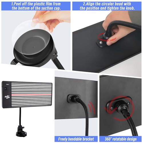 Super PDR Light Board PDR Light Dent Line Board LED PDR Light USB Battery Powered Reflection Light Board Professional Dent Repair Tool Automotive Repair Lighting PDR Reflection Tool Car Body Repair - size: PDR-A1