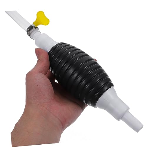 1set Manual Siphon Pump Flexible Hose for Quick Liquid Transfer from Fish Tank Oil and Water No Mouth Siphoning Needed
