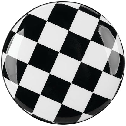 Performance Tool W85023 28-1/2-Inch Checkerboard 360 Degree Swivel Stool, Heavy Duty Steel Frame Is Perfect for Home, Bar and Shop - style: Checkerboard Swivel Bar Stool