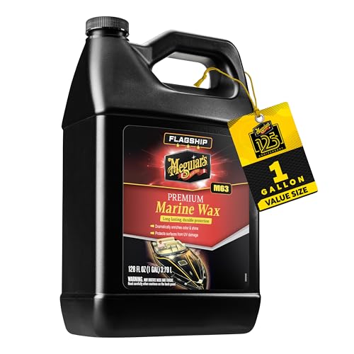 Meguiar's M6301 Flagship Premium Marine Wax 1 Gallon - size: 128 Fl Oz (Pack of 1)