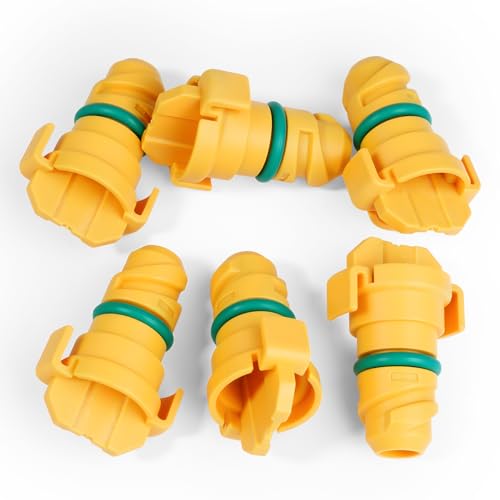 Oil Drain Plug 6 Pack Compatible with Ford F150 Mustang Bronco Edge Lincoln Explorer 2.7, 3.0, 3.5, 5.0 KX6Z6730B KX6Z-6730-B FT4Z-6730-A BC3Z-6730-A