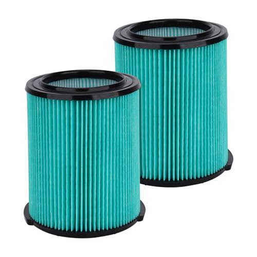 38753 Replacement HEPA Filters Compatible with Craftsman CMXZVBE38753 Wet/Dry Vac Filter for 5 to 20 Gallon shop vacuums,HEPA Filter(9-38753) - color: HEPA Filter(9-38753) - 2 Pack