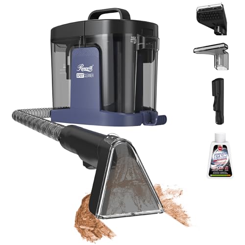 Rosewill Multi-Purpose Portable Carpet and Upholstery Cleaner, Powerful Suction 17 KPa Spot Cleaner, 550W Motor, Car and Auto Detailer, Stain/Spot Remover; Versatile Use: Carpet, Sofa, Pet Hair - color: Purple