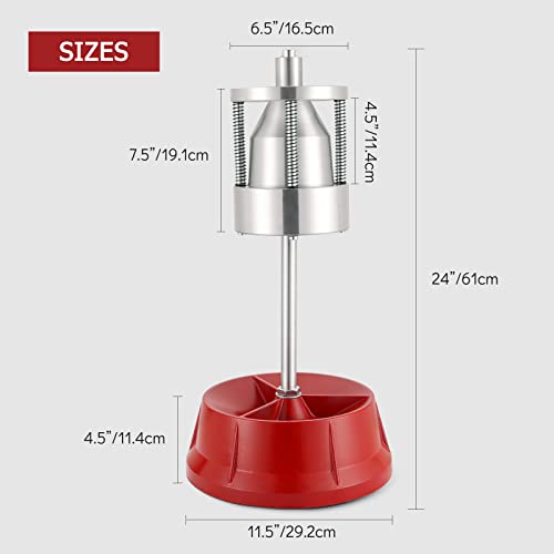 Portable Bubble Wheel Balancer | Heavy Duty Hubs Wheel Tire Balancer with Bubble Level,Tire Balancer Machine for Rim Tire Cars Light Truck Van