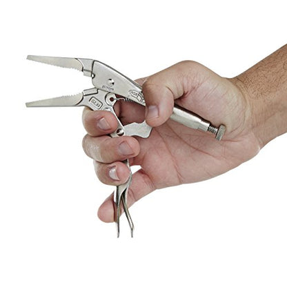 IRWIN 1402L3 Vise-Grip Original Long Nose Locking Pliers with Wire Cutters, 6-Inch