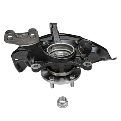 Detroit Axle - Front Steering Knuckles Struts for 06-07 Toyota Highlander, 04-06 Lexus RX330, 07-09 RX350, 06-08 RX400h, Steering Knuckles & Wheel Hub Bearings Struts with Coil Springs Replacement - size: 4QU47815/ Big strut kit