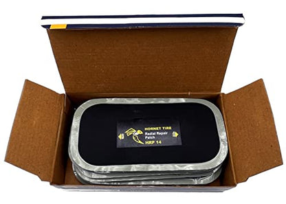 Reinforced Heavy Duty Radial Tire Repair Patches HRP-14 (3"x6") - size: 3"x6"