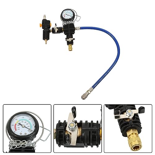 LABLT 28 PCS Universal Vacuum Radiator Test Detection Tool Coolant Pressure Tester Kit