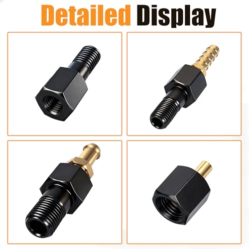 Replacement Fuel System Test Fitting Adapter Kit for 5.9L Cummins Diesel, Compatible with 9011 9012 9013 9014