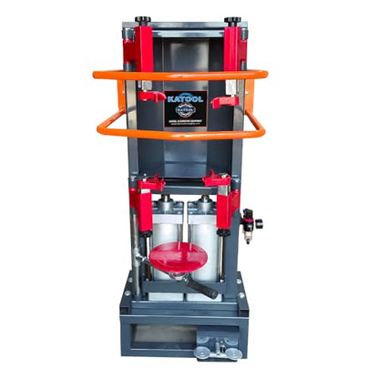 SC-3T Strut Spring Compressor Pneumatic Spring Press Equipped with Two Cylinders, No-Disassembly Spring Service Tool