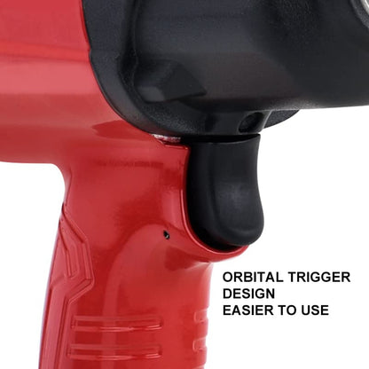 AEROPRO TOOLS 1/2-Inch Aluminum Air Impact Wrench(A398),Twin Hammer with 1380FT-LB Max Loosening Torque, Pneumatic Impact Gun, for Auto Repair, Tire Shop (1380 ft-lbs | Air Impact Wrench + Socket) - style: 1380 ft-lbs | Air Impact Wrench + Socket