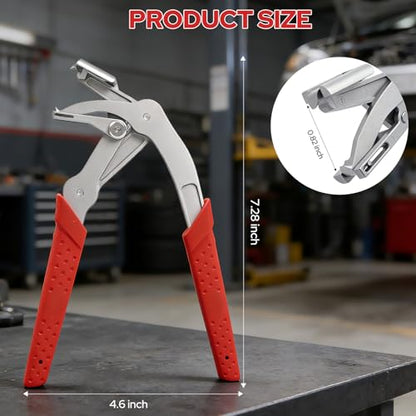 Car Buckle Pliers and Disassembly Tools, Without Damage Panel Buckle Removal Pliers，Removes Plastic Clips, Buckles, Rivets,Professional Trim Clip Remover-2. - size: 2PC