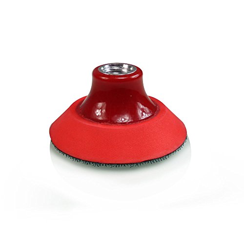 Chemical Guys TORQ R5 Rotary Backing Plate with Hyper Flex Technology, Red (3 Inch) - size: 3 Inch Rotary
