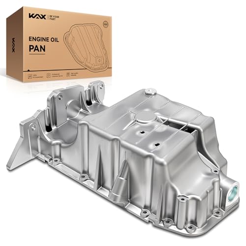 KAX GMP62A Engine Oil Pan Fit for Chevrolet Cruze 1.8L 2011-2015, Chevrolet Sonic 1.8L 2012-2018, Chevrolet Cruze Limited 2016, Saturn Astra 2008, with Drain Plug - color: Engine oil pan, size: GMP62A for Cruze, Sonic