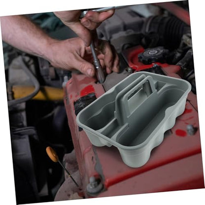 Hotel Portable Cleaning Basket Plastic Storage Organizer for Auto Detailing Supplies Dividers