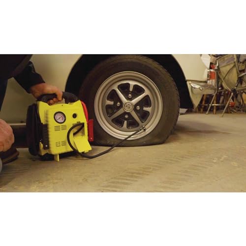 Performance Tool W1665 900 Amp Jump Starter, Inflator, Portable Power Unit - style: PORTABLE (900 PEAK AMP)