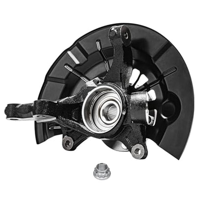 Detroit Axle - Front Knuckles Outer Tie Rods for Toyota Avalon 2013 2014 2015 2016 Steering Knuckles and Wheel Bearing Hub Assembly Outer Tie Rods Replacement - size: 4SU50604/Kit