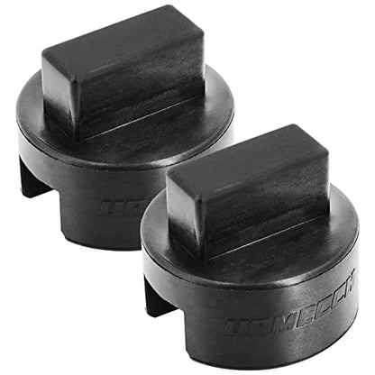 Car Jack Stand Adapters for Mercedes Benz A B C E Class Coupe GLS GL M R S W203 W204 W212 W211 W164, Rubber Jack Pad for SUV Universal - Fits 2-3 Tons Jackstand (Post: 27mm), 2pc