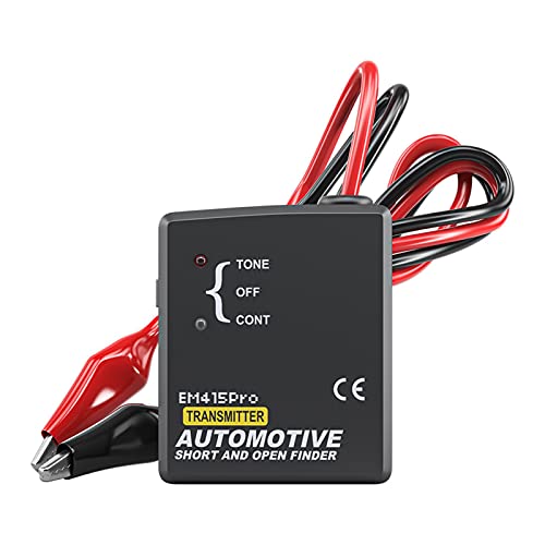 Shkalacar Automotive Electrical Open&Short Finder Circuit Tester Tone Generator Cable Wire Breaker Tracker Probe Car Diagnostic Tester Repair Tool Short Circuit Finder Car Wire Tracker