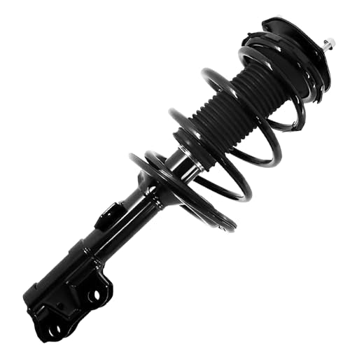 Detroit Axle - Front 4pc Struts Sway Bars for 2012-2017 Toyota Camry | Struts & Coil Spring Sway Bars Suspension Kit 2013 2014 2015 2016 Replacement - size: 4QS47239/ sway kit