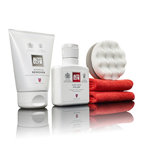 Autoglym Scratch Removal Kit for Car Paintwork | Scratch Repair Kit for Car Paintwork – Includes Scratch Remover, Super Resin Polish, Finishing Cloth & Applicator Pad