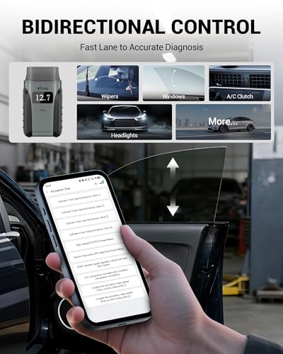 Anyscan+ A30M OBD2 Scanner Kit - No Subscription Fees, Wireless Code Reader Bidirectional Scan Tool for iOS & Android, 26 Resets, Live Data, CAN FD, FCA, Storage Bag