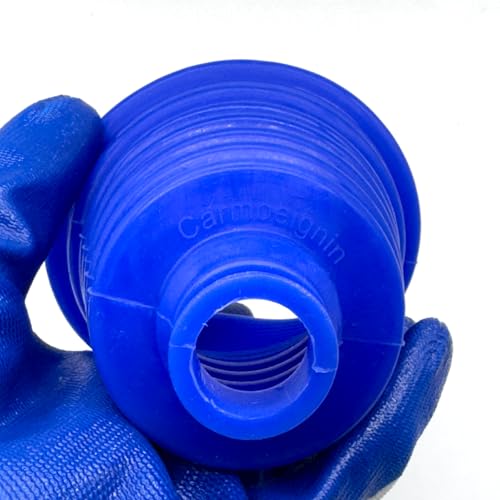 Small Shaft Universal CV Boot Kit,Upgrade Thick Silicone Blue - color: Blue