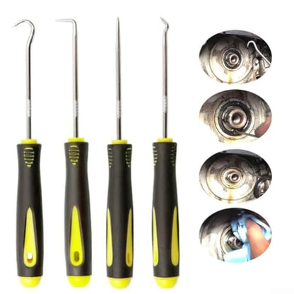 Car Trim Removal Pick Tool and Hook Set 90 Degree Right Angle O Ring Puller Auto Repair Kit (2#) - color: 2#