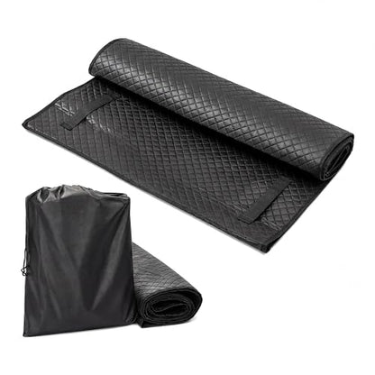 Rolling Creeper Mat, 60x28 Inch Foldable Under Car Repair Mat with Storage Bag, Portable Mechanics Pad for Low Clearance, Automotive Garage Ground Work Tool