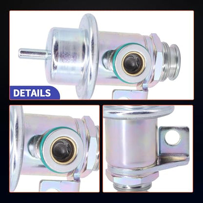 HiSport Fuel Injection Pressure Regulator - 3.0BAR, Replaces PR105 17089203 17103467 17107478 17107483 17107491 17112555 17112589 17122283 21007005 21015427 217364 217367 217370 217400 8171222830 - size: HSFPR105