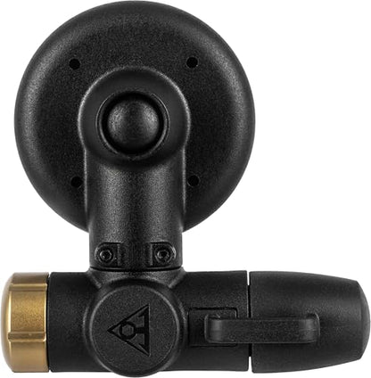 Topeak Shuttle Gauge Digital 2.0 – Precision Digital Tire Pressure Gauge for Presta & Schrader Valves, 160 psi / 11 bar, LED Display, Air Release Button, Compact CNC Construction (TSUTG-05) | bike-pumps