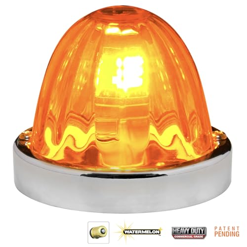 GG Grand General 92420 Dark Amber Watermelon Plus Glass Lens Kit for 1156 Bulb (Bulb not Included) - color: Dark Amber, style: 1156 Bulb Base