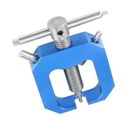 1/8 1/10 RC Motor Gear Puller Remover Universal Pinion Gear Tooth Extractor Repair Tool for 1:8 1:10 Scale Crawler Truck Car Upgrade Parts HSP HPI Axial SCX10 Traxxas RC4WD Redcat (Blue) - color: Blue