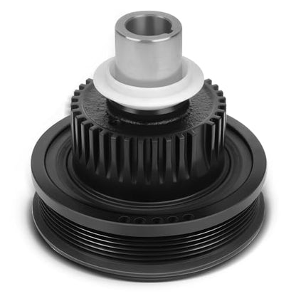 OCPTY Engine Harmonic Balancer for Ford Explorer 2003-2010 Replaces 594-236 | Crankshaft Pulley for Ford Ranger 2001-2011, Explorer Sport Trac 2003-2010, Mustang 2005-2010,2L2Z6B321AA