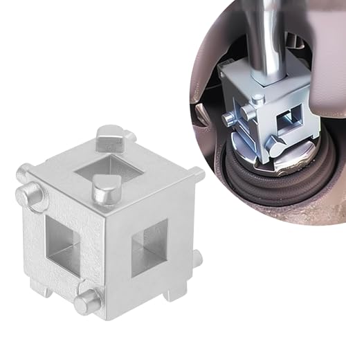 Cube Brake Caliper Compression Tool with 3/8" Drive Port,Sturdy Car Rear Brake Caliper Tool with 6-Sided Design,Professional Car Calipers Piston Compressor Tools for Disc Brakes