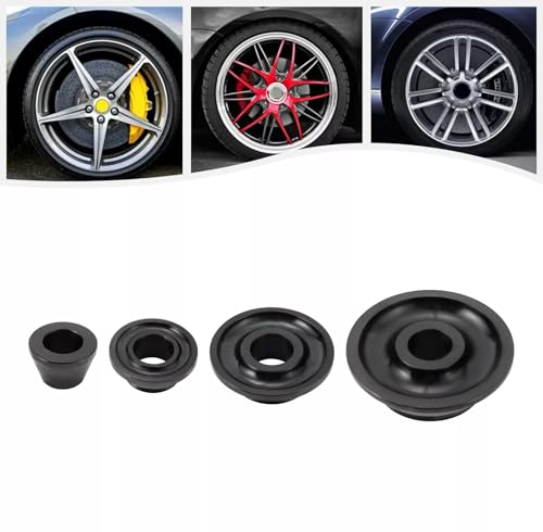 Tire Balancer Accessories, 4PCS Universal Wheel Balancer Standard Taper Cones Kit Wheel Balancer Cone Set,36mm Shaft Coats Standard Vehicle Tool, 1.77" to 5.39" for Car, SUV, Truck