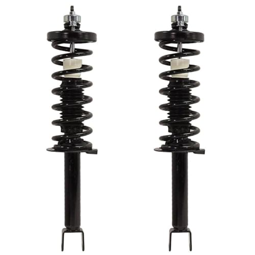 Detroit Axle - 4pc Rear Struts Sway Bars for 2013-2017 Honda Accord, Quick Install Ready Struts & Coil Spring Sway Bar End Links 2014 2015 2016 Replacement Suspension Kit Shocks Assembly - size: 4QS50145/ sway kit