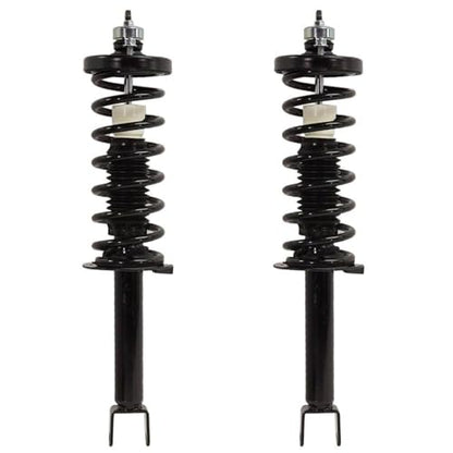 Detroit Axle - 4pc Rear Struts Sway Bars for 2013-2017 Honda Accord, Quick Install Ready Struts & Coil Spring Sway Bar End Links 2014 2015 2016 Replacement Suspension Kit Shocks Assembly - size: 4QS50145/ sway kit